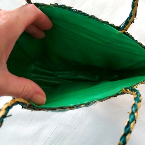 Vintage 2 Easter Baskets OOAK Wicker - Picture 12 of 16